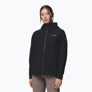 Dámská softshellová bunda Columbia Tennen Mountain Hooded Softshell black