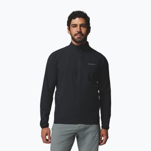 Pánská fleecová mikina Columbia Superior Summit Grid Full Zip black