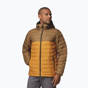 Kurtka męska Columbia Powder Lite II Hooded squash/delta