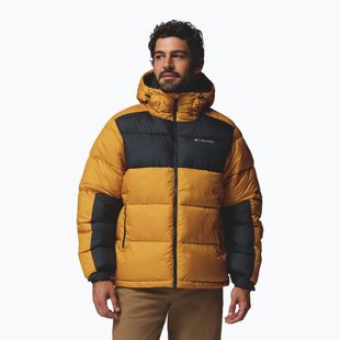 Pánská zateplená bunda Columbia Pike Lake II Hooded squash/black