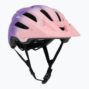 Dětská cyklistická helma Giro Fixture II matte light pink/purple fade