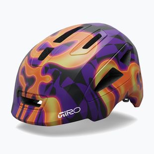 Dětská cyklistická helma Giro Scamp II matte purple lava