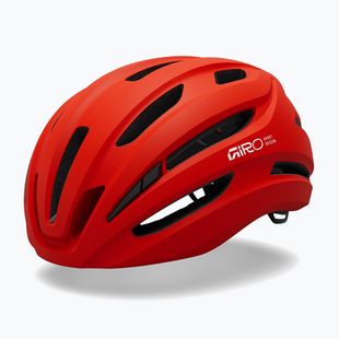 Cyklistická helma Giro Isode II matte flame red