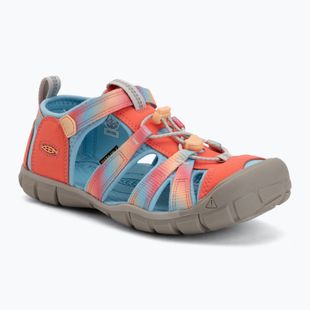 Juniorské sandály KEEN Seacamp II CNX ombre pink lemonade