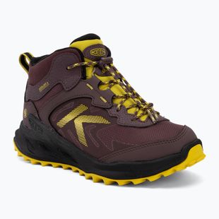 Dětské trekové boty KEEN Zionic Mid Wp huckleberry/mango mint