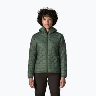 Dámská zateplená bunda Patagonia Micro Puff Hoody canopy green