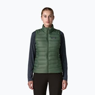 Dámská vesta Patagonia Down Sweater canopy green