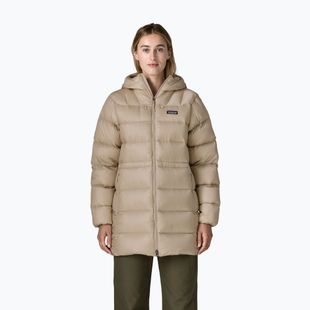 Dámský péřový kabát Patagonia Fitz Roy Down Parka pumice