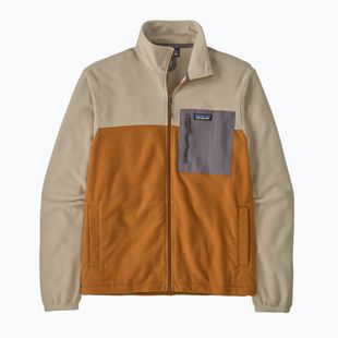 Pánská fleecová mikina Patagonia Micro D Patch Pocket cinnamon brown