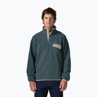 Pánská fleecová mikina Patagonia Lightweight Synchilla Snap-T Pullover summit blue