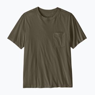 Pánské tričko na lezení Patagonia Daily Pocket Tee basin green
