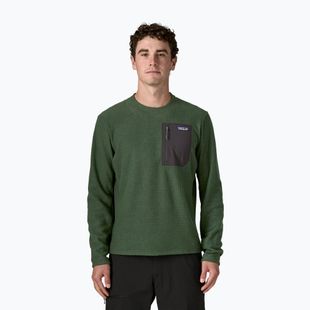 Pánská mikina Patagonia R1 Air Crew treeline green