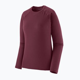 Dámská termo mikina Patagonia Capilene Termal Weight Crew berry fig