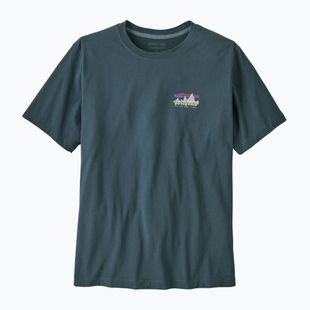 Pánské tričko na lezení Patagonia '73 Skyline T-Shirt summit blue