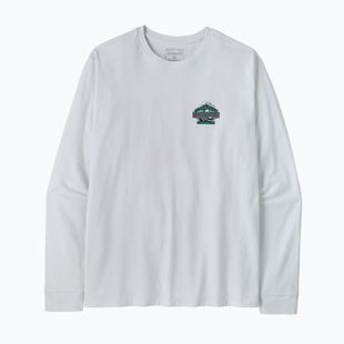Pánské tričko Longsleeve Patagonia Great Waves Responsibili-Tee LS fiber white