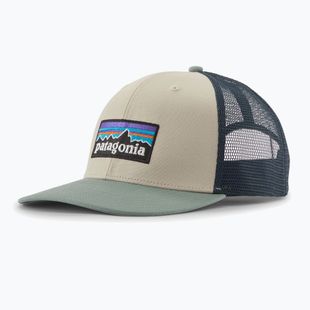 Kšiltovka Patagonia P-6 Logo Trucker Hat pumice