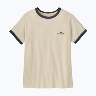 Dámské tričko Patagonia Fitz Roy Foothills Ringer Tee undyed natural