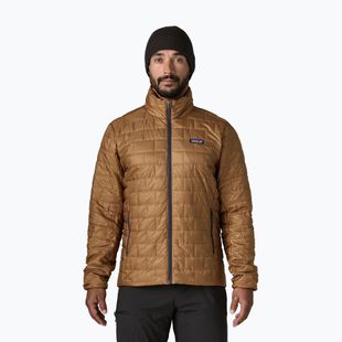Pánská zateplená bunda Patagonia Nano Puff deer brown
