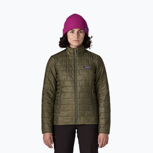 Dámská zateplená bunda Patagonia Nano Puff basin green