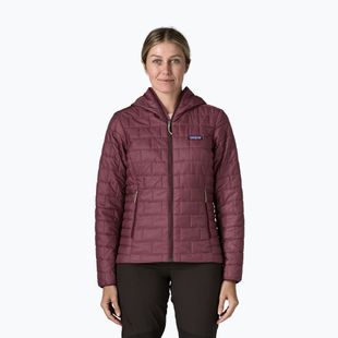 Dámská zateplená bunda Patagonia Nano Puff Hoody berry fig