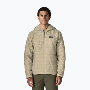 Pánská zateplená bunda Patagonia Nano Puff Hoody weathered stone