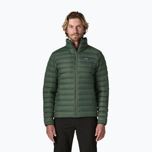 Pánská péřová bunda Patagonia Down Sweater treeline green