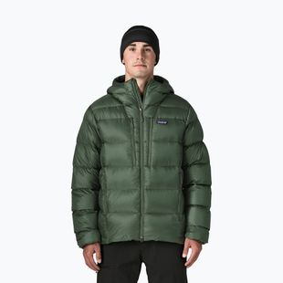 Pánská péřová bunda Patagonia Fitz Roy Down Hoody canopy green