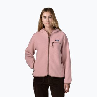 Dámská fleecová mikina Patagonia Retro Pile Hoody fuzzy mauve