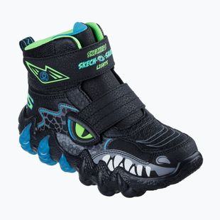 Dětské boty do vody SKECHERS Skech-O-Saurus Lights 2.0 Arctic Dino black