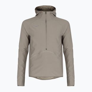 Pánská běžecká bunda HOKA Sky Glow Half Zip pebble grey