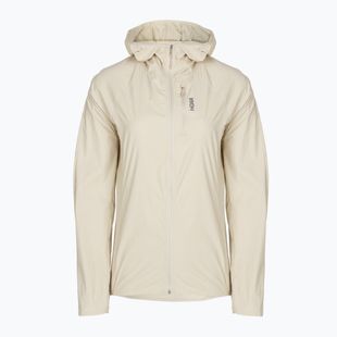 Dámská běžecká bunda HOKA Skyflow Wind Jacket oat milk