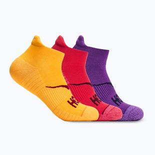 Ponožky HOKA No-Show Run Sock 3-pack egg yolk/cerise/virtual violet