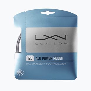 Tenisová struna Luxilon BB Alu Power Rough 125 stříbrná WRZ995200+