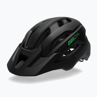 Dětská cyklistická helma Giro Fixture II MIPS matte black/vivid green