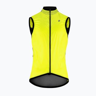 Pánská cyklistická vesta ASSOS Mille GT C2 Wind optic yellow