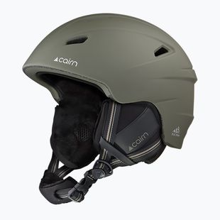 Lyžařská helma Cairn Electron mat khaki