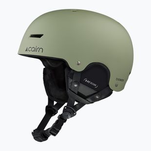 Lyžařská helma Cairn Darwin mat light khaki
