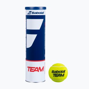 Tenisové míčky Babolat Team 4 ks. yellow