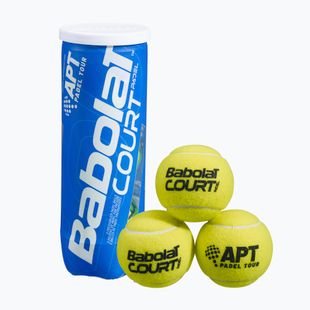 BABOLAT Court Padel x3 žlutá 501098
