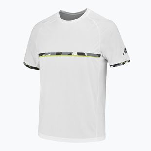 Pánské tenisové tričko Babolat Aero Crew Neck White 2MS23011Y