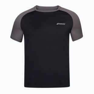 Pánské tričko Babolat Play Crew Neck black/black