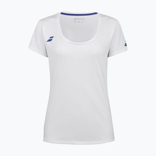 Dámské tričko Babolat Play Cap Sleeve Top white/white