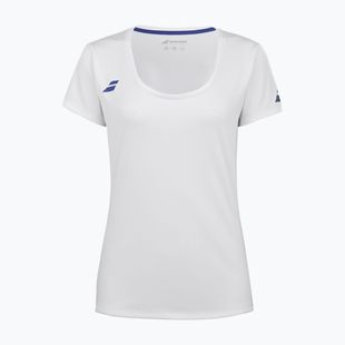 Dětské tričko Babolat Play Cap Sleeve Top Jr white/white