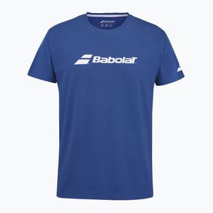 Dětské tričko  Babolat Exercise Babolat Jr sodalite blue