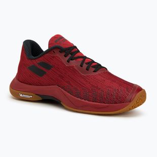 Pánské boty na badminton Babolat Shadow Spirit 2 black/ poppy red