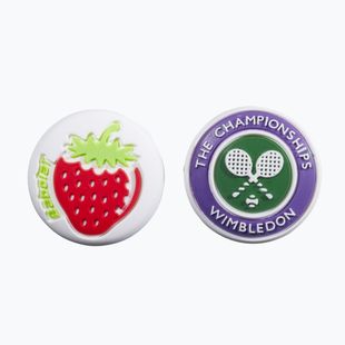 Tlumiče vibrací Babolat Dampener Wimbledon 2 szt. white/red/green/blue