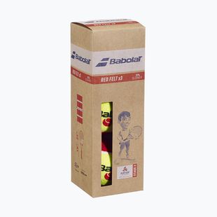 Dětské tenisové míčky Babolat Red Felt 3 ks. yellow