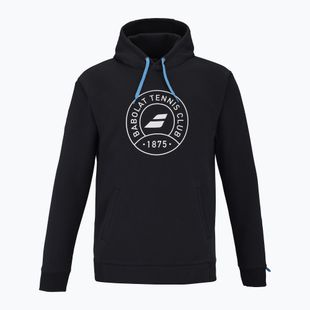 Pánská mikina Babolat Exercise Hood Sweatshirt black/black