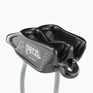 Petzl Reverso šedý jistící a lezecký přístroj D017AA00