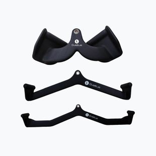 Zvedací rukojeť do posilovacího stojanu Sveltus 1589 Sada 3 ks Ergo 3 ks black